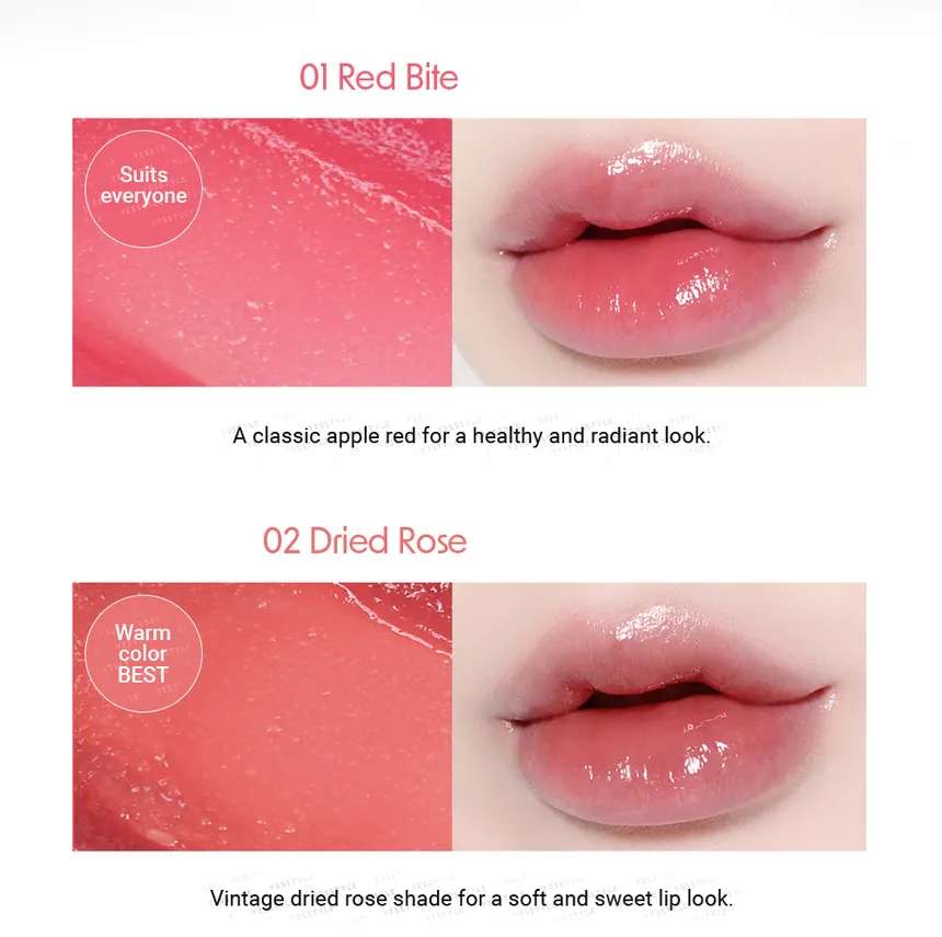 CODE GLOKOLOR Color Lipcerin - 6 Colors [#01 Red Bite] 15 ML